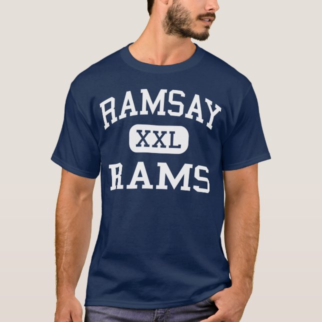 Ramsay - RAMs - Highschool - Birmingham Alabama T-Shirt (Vorderseite)