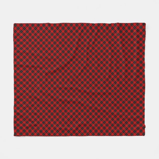 Ramsay Tartan kariert Fleecedecke (Vorderseite (Horizontal))