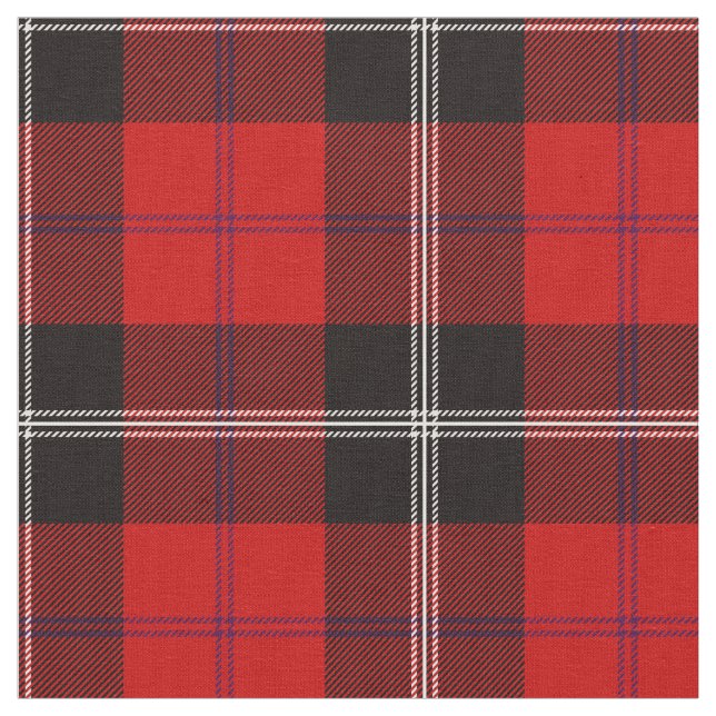 Ramsay Tartan Print Stoff (Nahaufnahme)