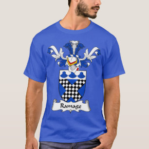 Ramschmatte des Familienwappens T-Shirt