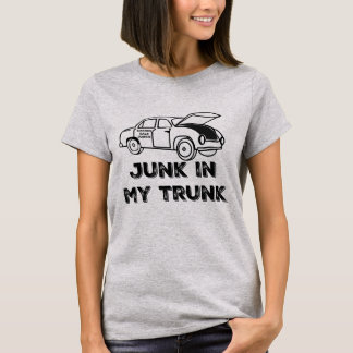Ramschverkauf-Junkie-Kram in meinem Stamm-Shirt T-Shirt