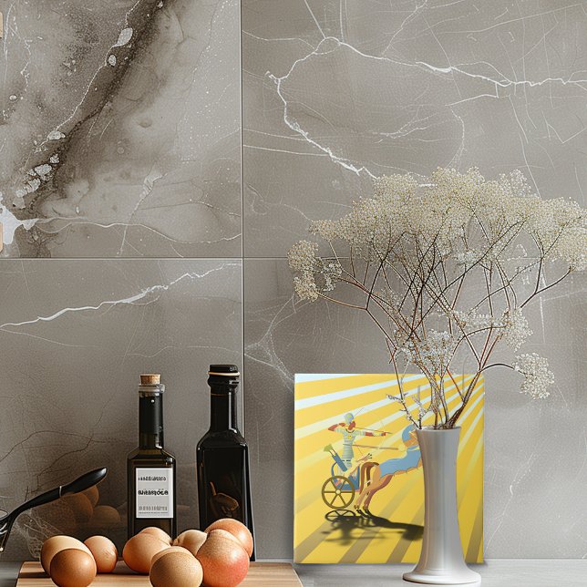 Ramses auf seinem Wagen Fliese (Von Creator hochgeladen)