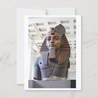 Ramses Statue Großes Museum Ägyptische Kunst Postkarte