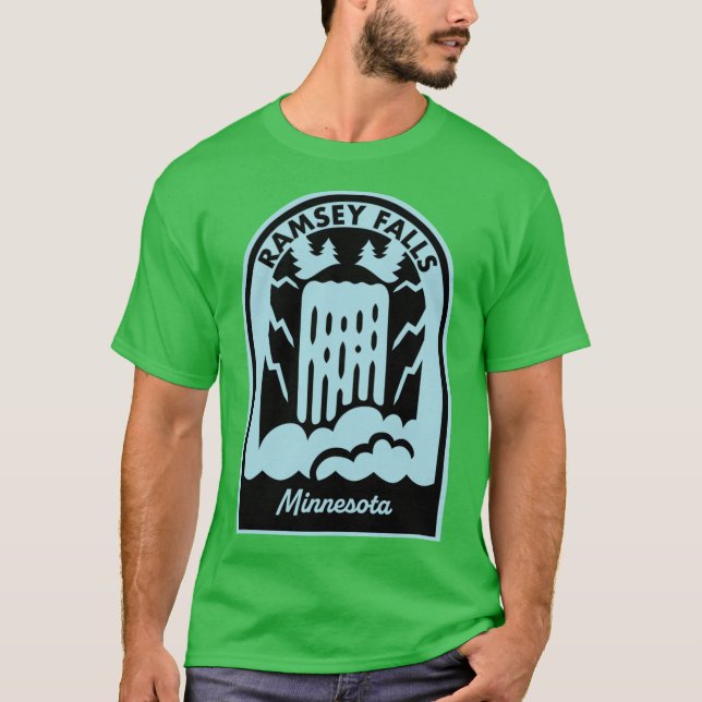 Ramsey Falls Minnesota Oversized T-Shirt (Vorderseite)