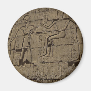 Ramusseum. Ägypten um 1867 Magnet