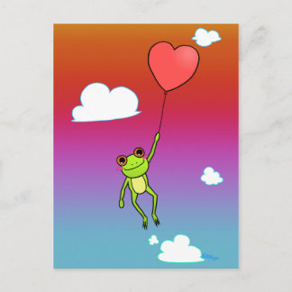 Rana Volando Postkarte