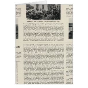 Ranch der Tafelhütte, Kalifornien