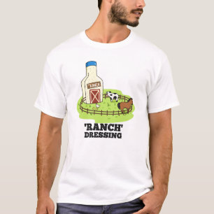 Ranch Dressing Funny Food Puff T-Shirt