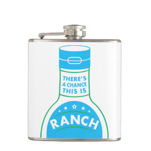 Ranch Dressing Liebhaber Funny Flachmann