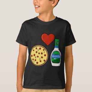 Ranch Dressing Pizza Lover Witziger Feinschmecker  T-Shirt