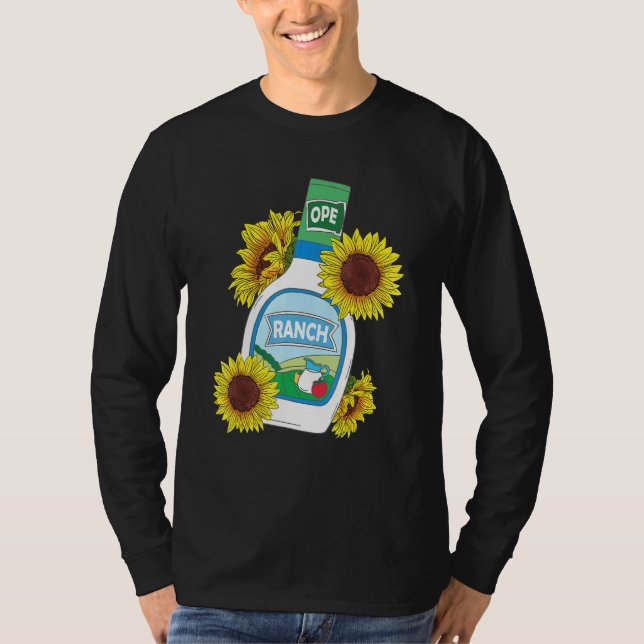 Ranch Dressing Ranch Feinschmecker Salad Saucey T-Shirt (Vorderseite)