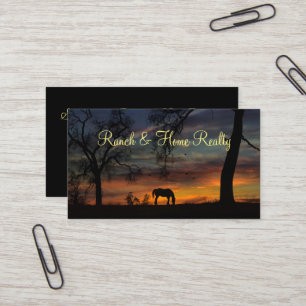 Ranch Real Anwesen Business Cards Visitenkarte