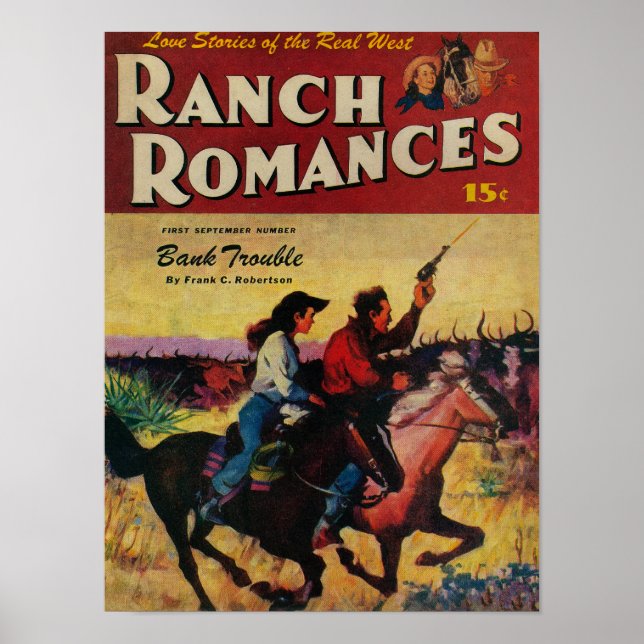 Ranch Romances Magazine Cover Poster (Vorne)