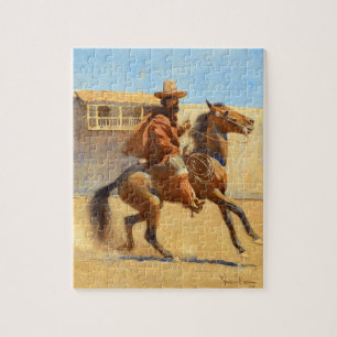Ranchero aus dem alten Kalifornien von Maynard Dix Puzzle