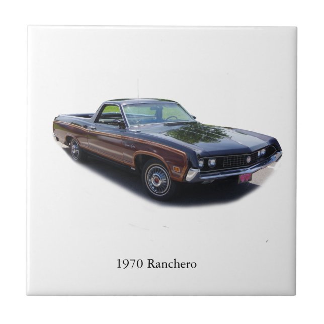 Ranchero-Fliese 1970 Fliese (Vorderseite)