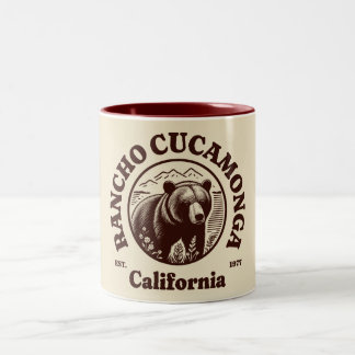 Rancho Cucwithin a California Zweifarbige Tasse