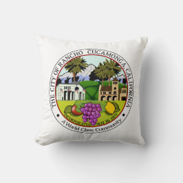 Rancho CucZIA (Kalifornien) City Siegel Kissen