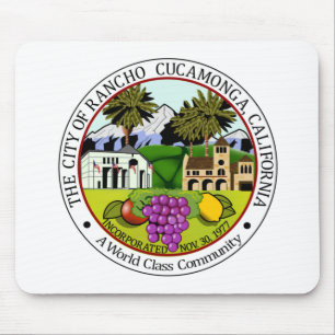 Rancho CucZIA (Kalifornien) City Siegel Mousepad
