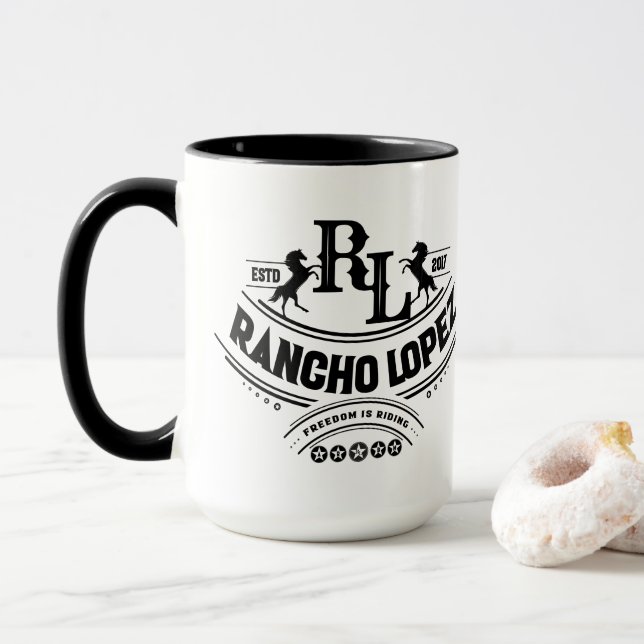 Rancho Lopez "Bad Hombre" Tasse (Mit Donut)