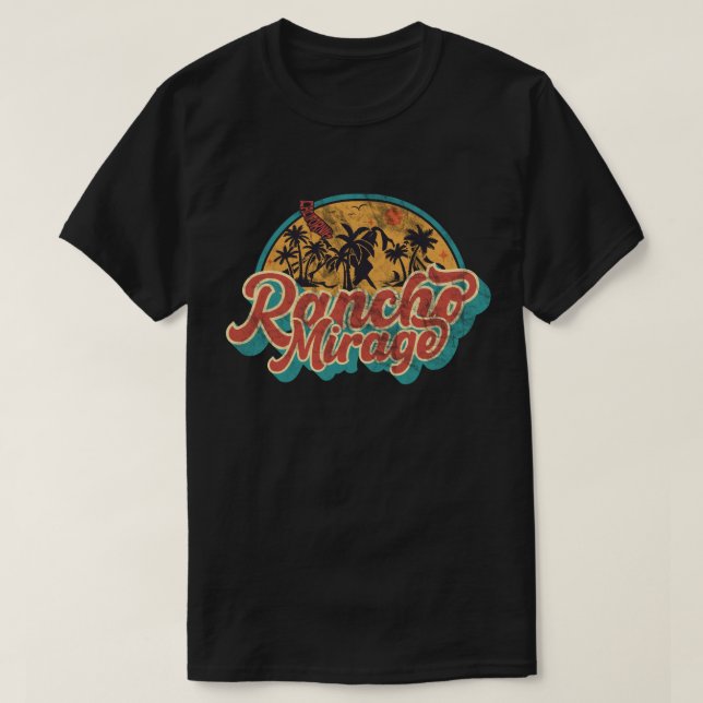 Rancho Mirage, T - Shirt Kalifornien (Design vorne)