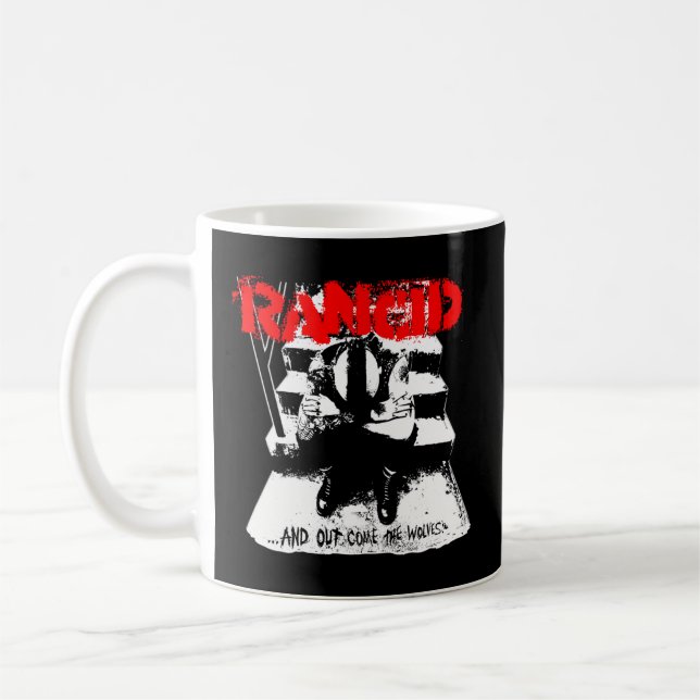 Rancid - Offizielle Ware - und aus der Welt kommen Kaffeetasse (Links)