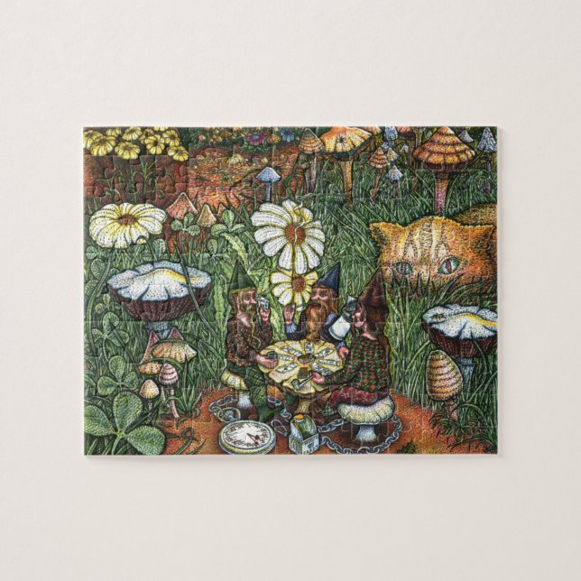 Rand des feenhafter Ring-Puzzlespiels Puzzle (Horizontal)