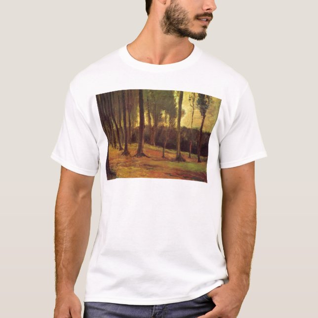 Rand des Waldes, Vincent van Gogh T-Shirt (Vorderseite)