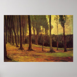 Rand eines Waldes von Vincent van Gogh Poster