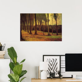 Rand eines Waldes von Vincent van Gogh Poster