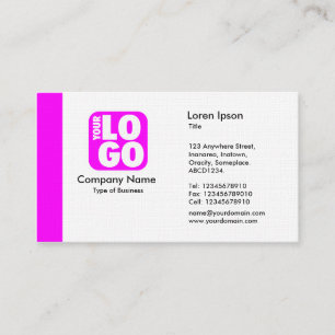 Rand (Logo) - Magenta Visitenkarte