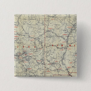 Rand McNally Offizielle 1925 Auto Trails Button