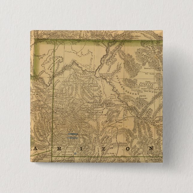 Rand McNally's Arizona Button (Vorderseite)