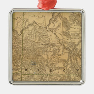 Rand McNallys Arizona Ornament Aus Metall