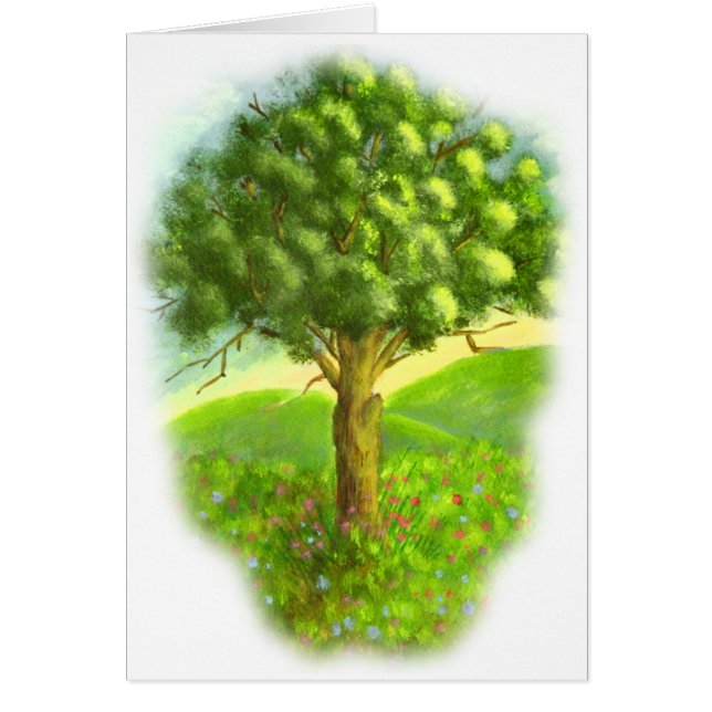 Rand O die Wiese: Natur-Landschaftsmalerei: Empt (Vorne)