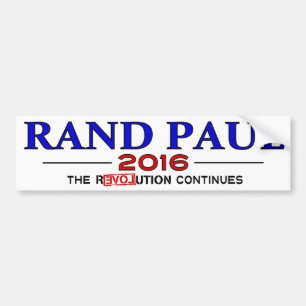 Rand Paul 2016 Autoaufkleber