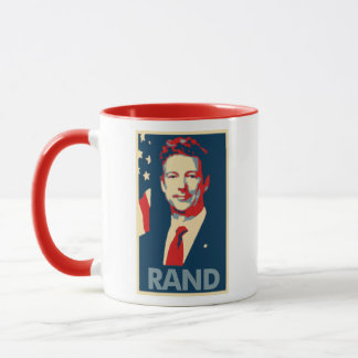 Rand-Paul-Plakat-politische Parodie Tasse