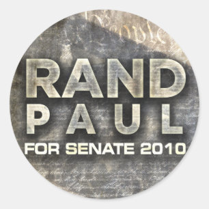 Rand Paul Runder Aufkleber