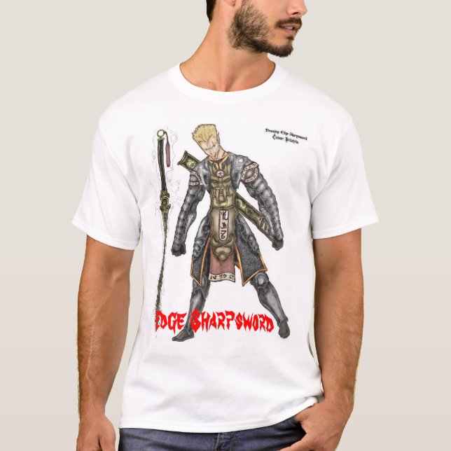 Rand Sharpsword in der Dämon-Rüstung T-Shirt (Vorderseite)