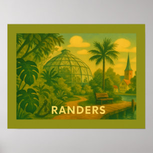 Randers Dänemark Kuppeln Poster