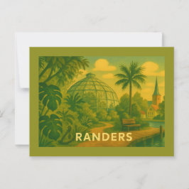 Randers Dänemark Kuppeln Postkarte