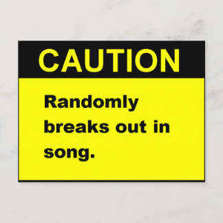 Randmon Song Postkarte