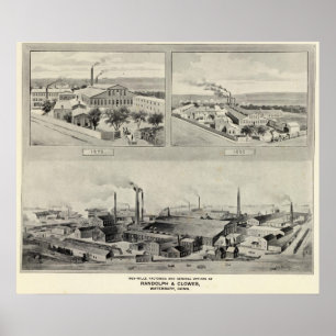 Randolph & Clowes, Waterbury Poster