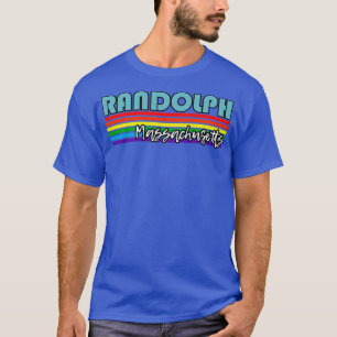 Randolph Massachusetts Pride Randolph LGBT Gift L T-Shirt