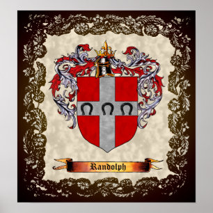 Randolph-Wappen Poster
