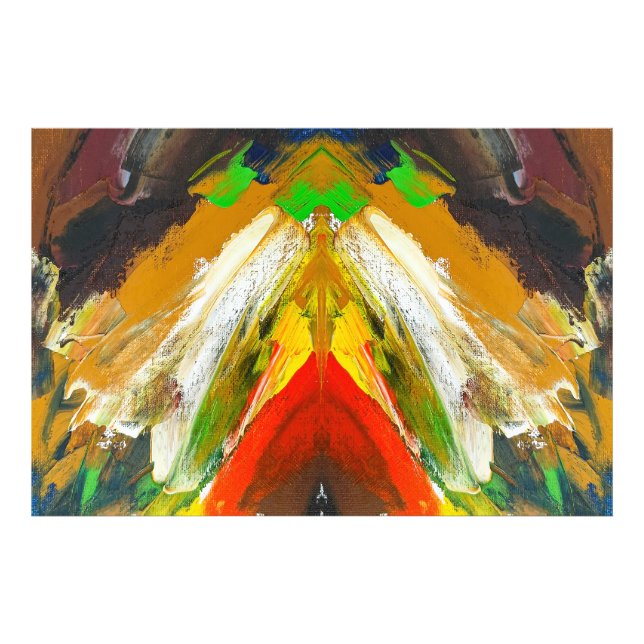 Random Abstract Brushstroke Composition by Lukian Fotodruck (Vorne)