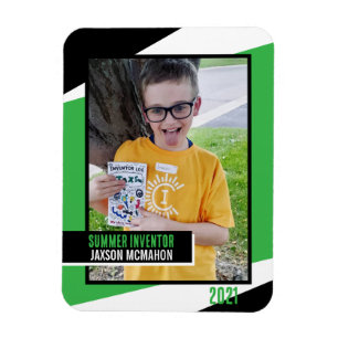 Random Achievement No Child Verlassen hinter Green Magnet