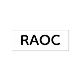 Random Acts of Cardness "RAOC" Briefmarke Permastempel