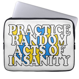 Random Acts of Insanity individuelle Laptop-Ärmel Laptopschutzhülle