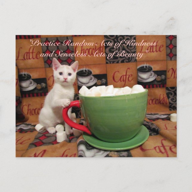 Random Acts of Kindness Postcard - Audrey Postkarte (Vorderseite)