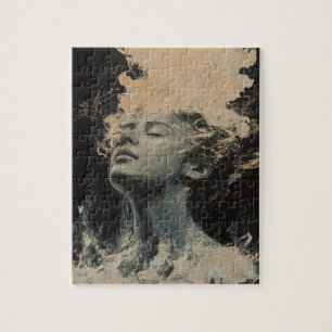 Random Art My Cat Made Puzzle